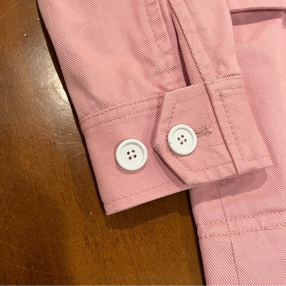 J.Crew Women’s Cotton Twill Double Breasted Peacoat Petal Pink Size 2 - Picture 7 of 16